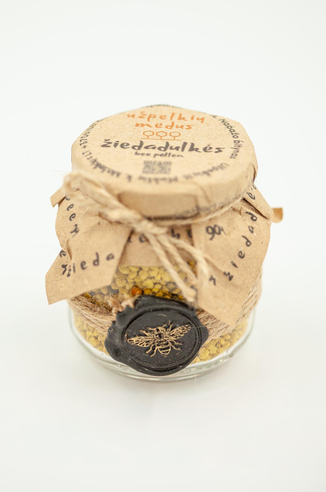 Bičių žiedadulkės. 90 g