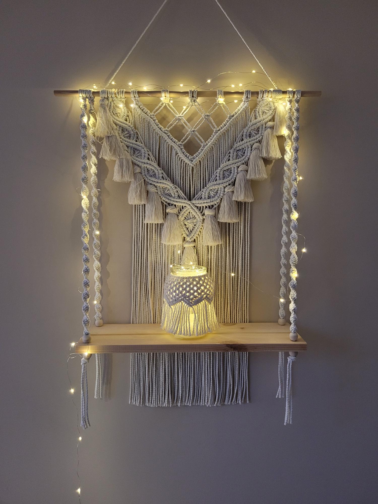Macrame lentynelė