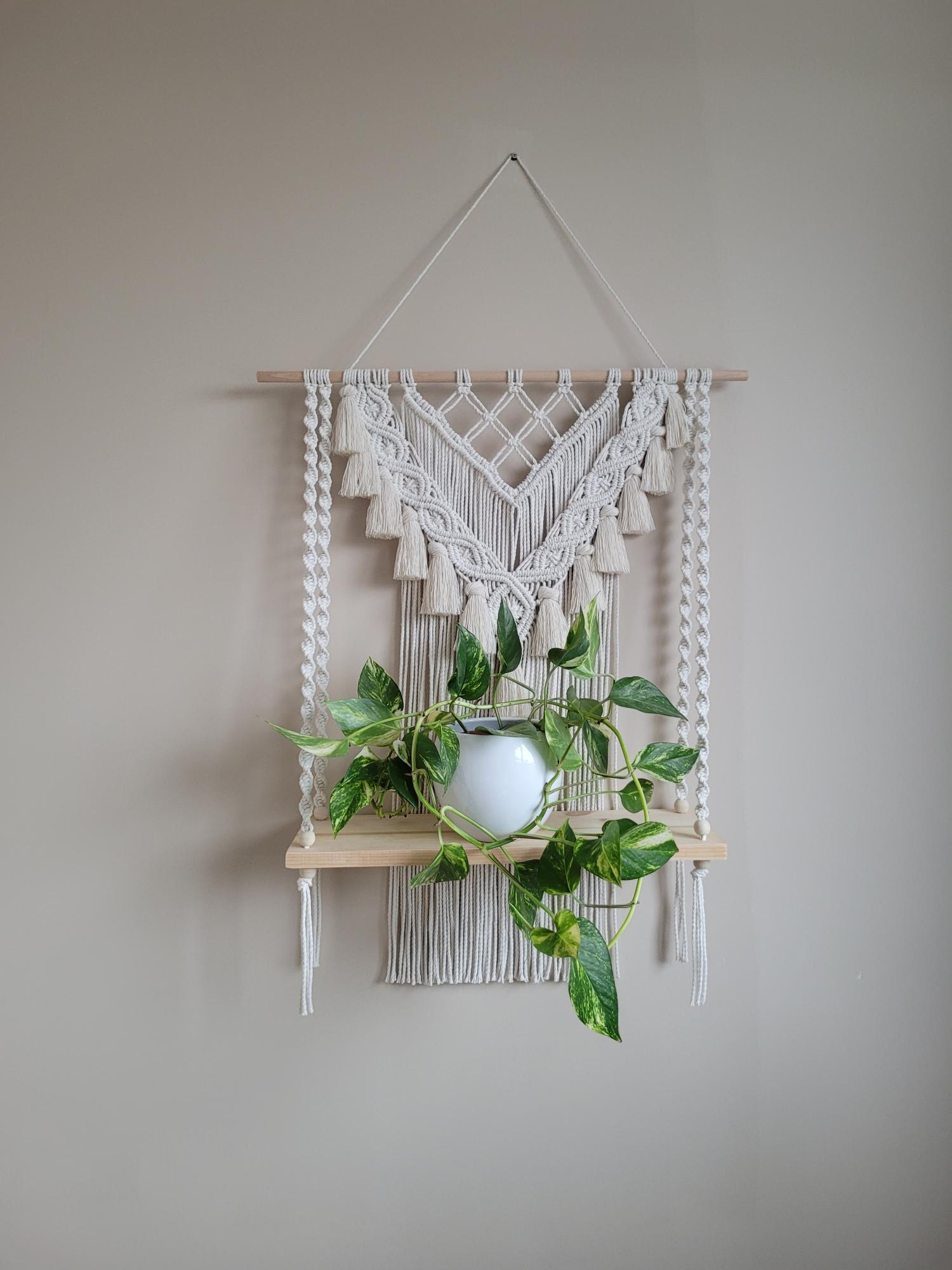 Macrame lentynelė