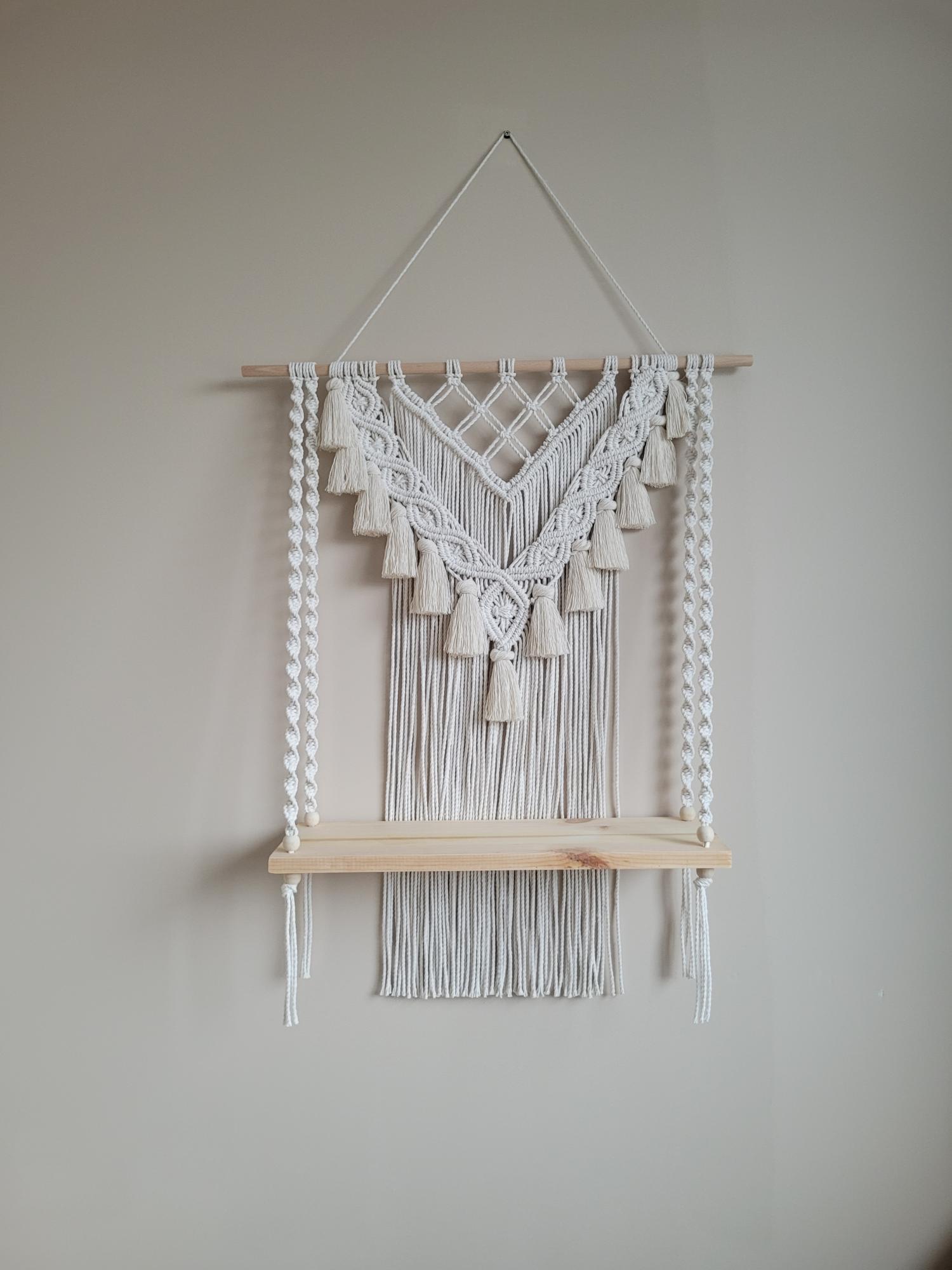 Macrame lentynelė