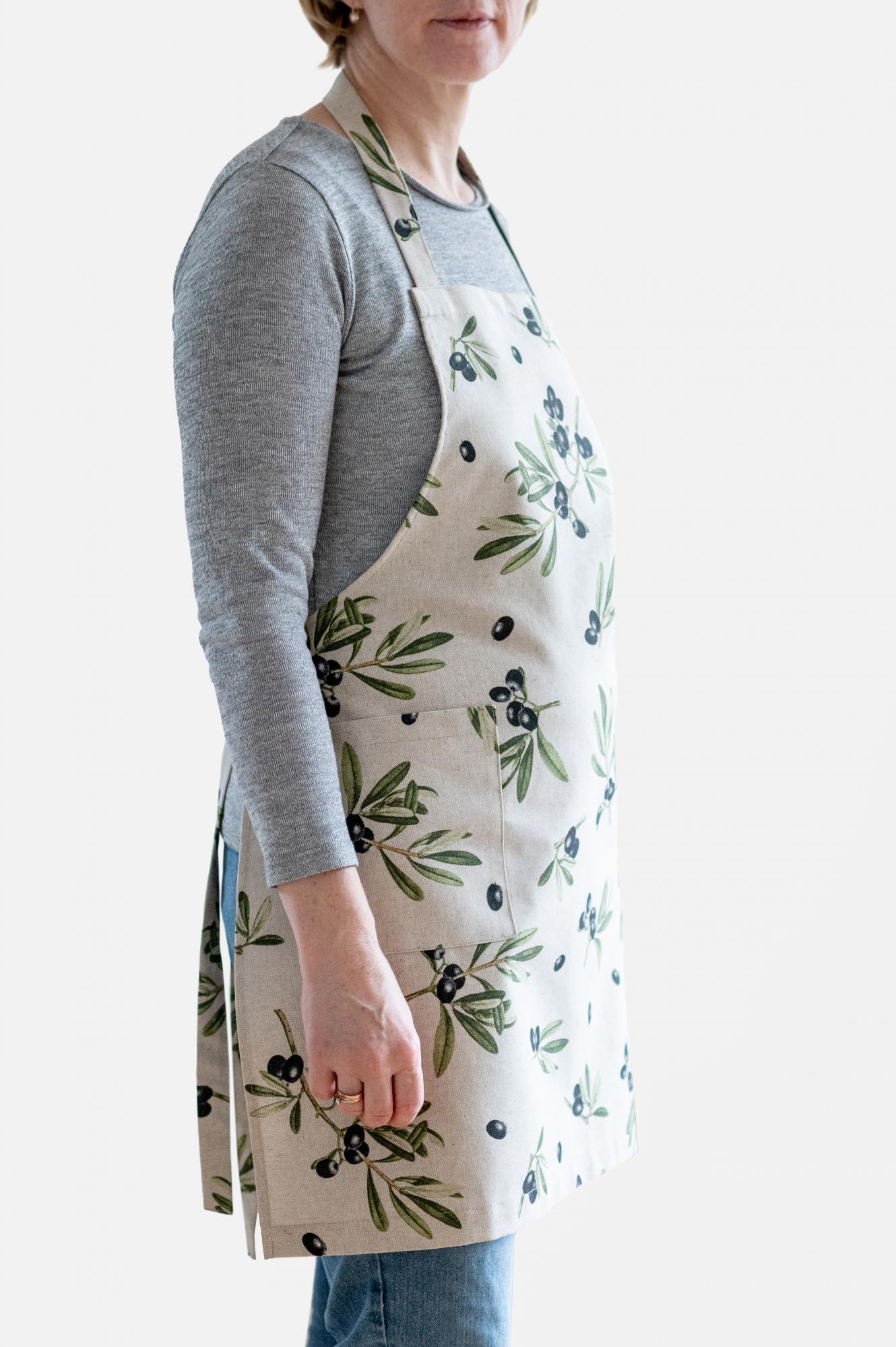 Virtuvinė prijuostė „Alyvuogės“