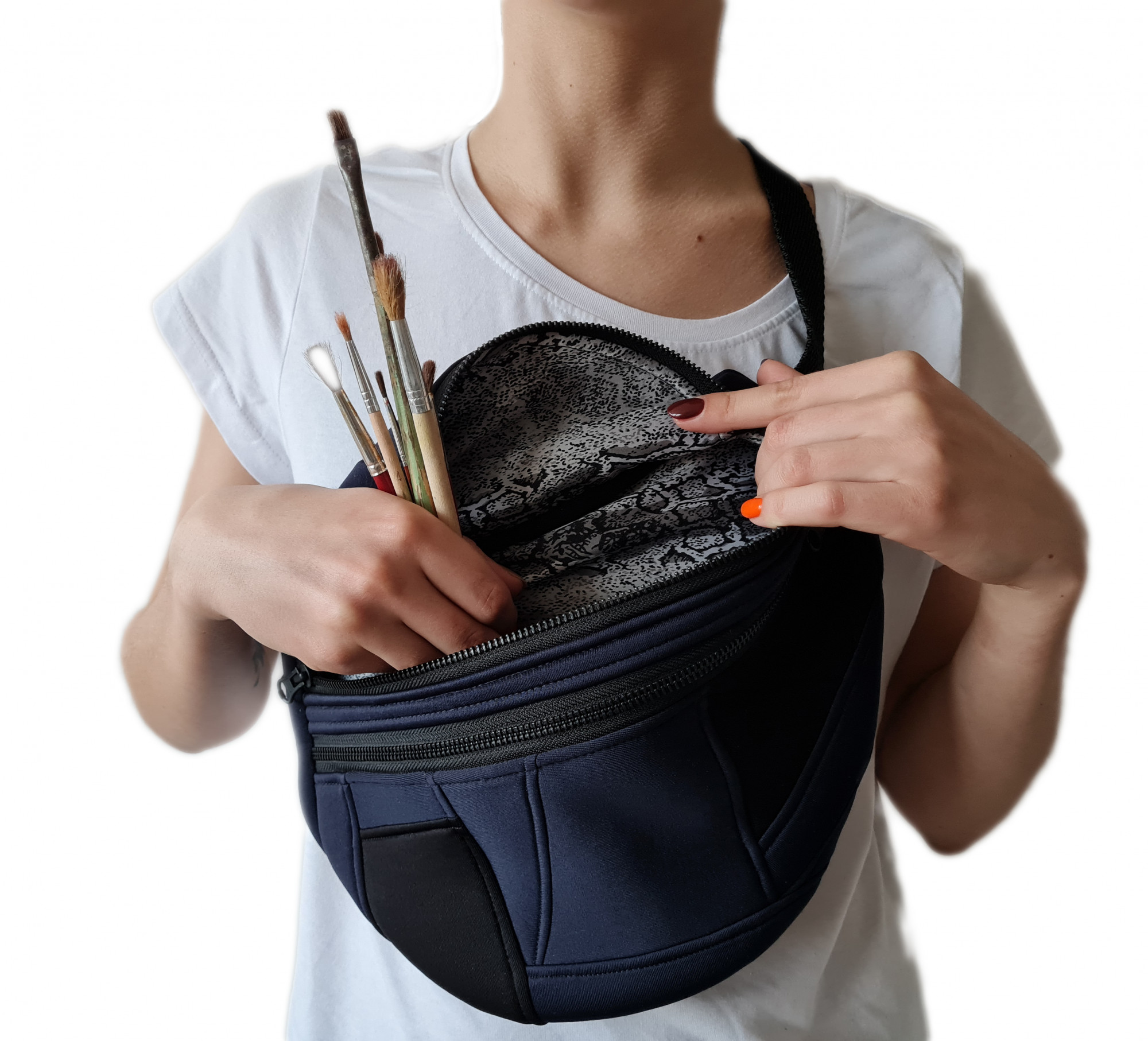 Upcycled Neopreninis Fannypack'as