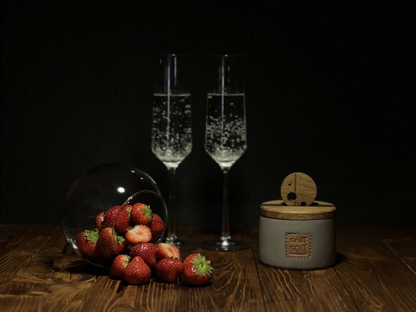 Aromatinė žvakė „Prosecco“
