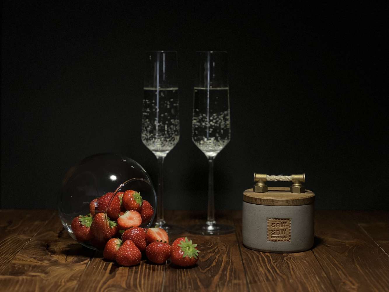 Aromatinė žvakė „Prosecco“