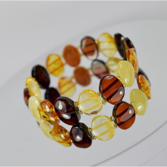 Minimalistinė Gintarinė Apyrankė AB0097