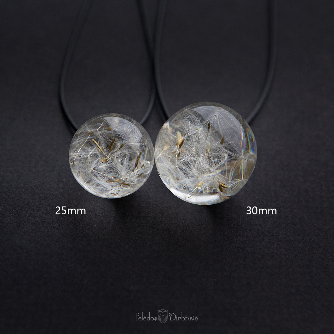 Pakabukas-burbulas su pūkais „Pūkai“ (30mm)
