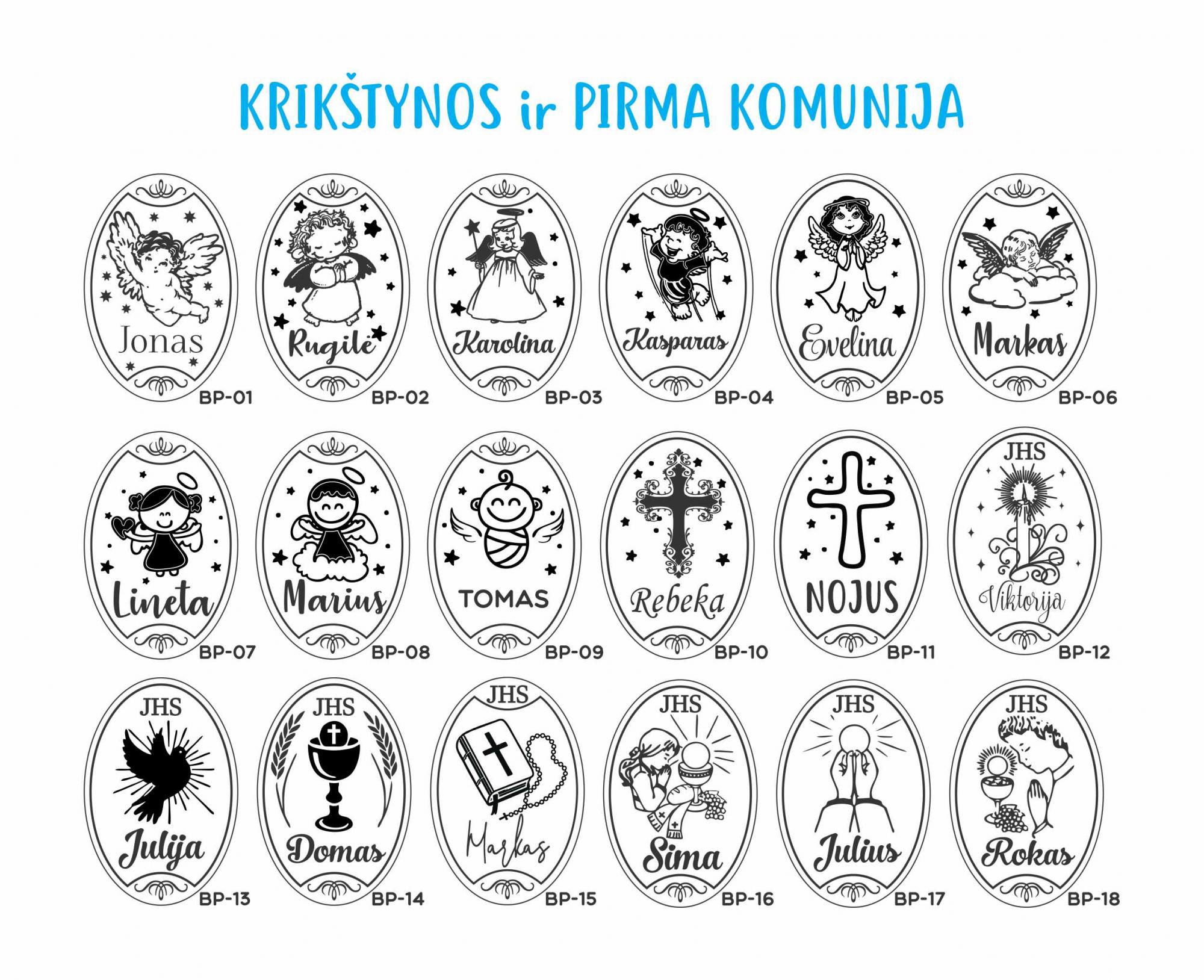 Vaikiškas rinkinukas krikšto sūnui