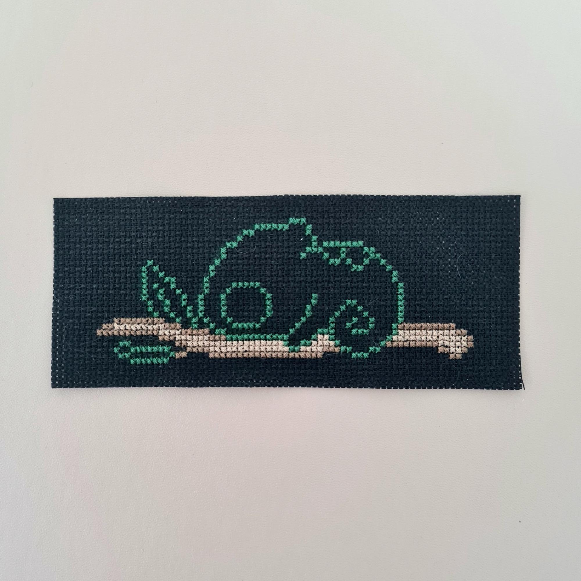Kelioninis knygos skirtukas „Chameleonas"