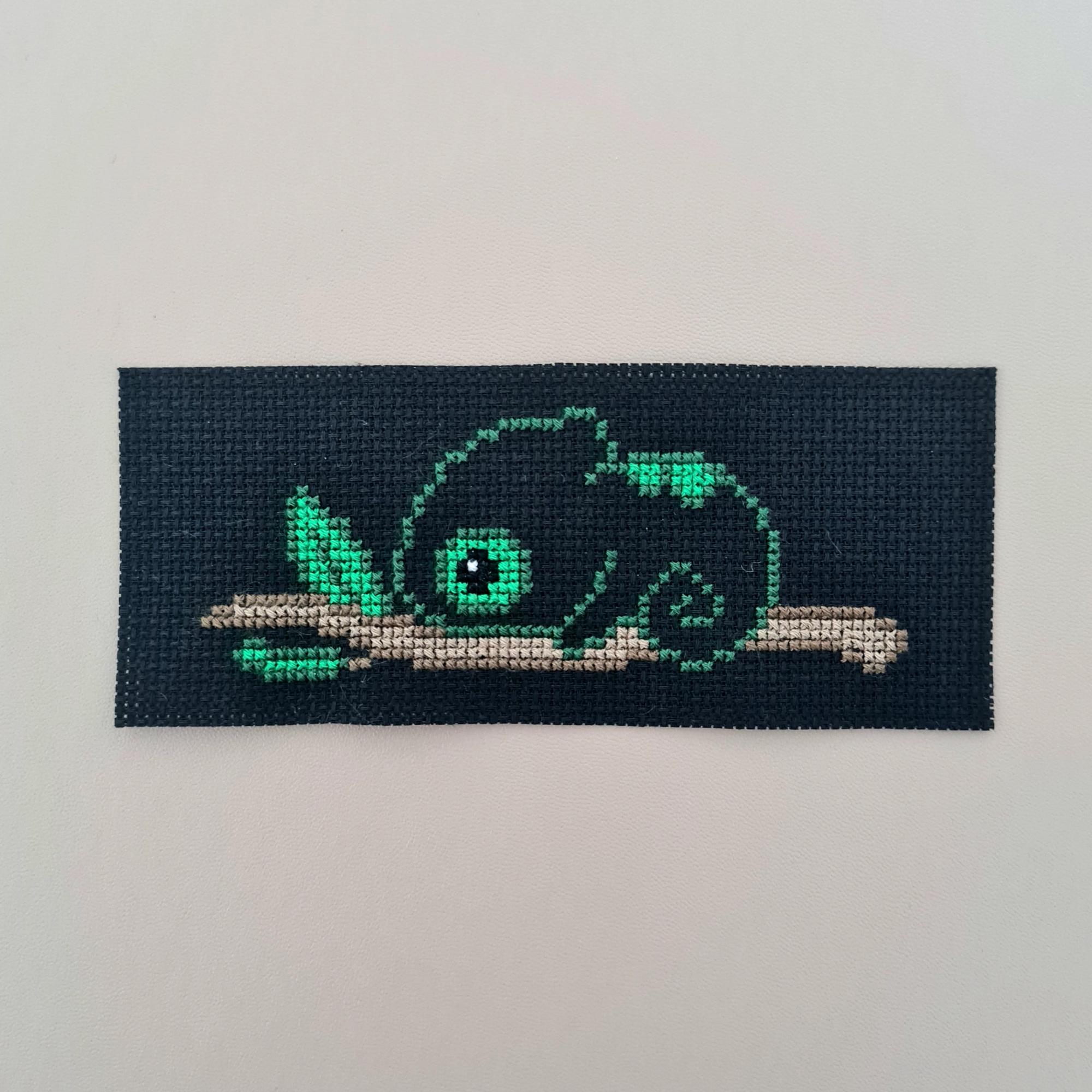Kelioninis knygos skirtukas „Chameleonas"