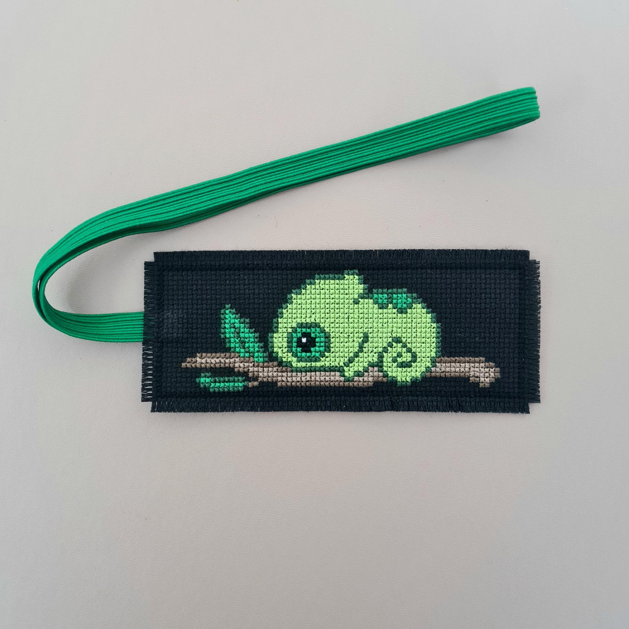 Kelioninis knygos skirtukas „Chameleonas"