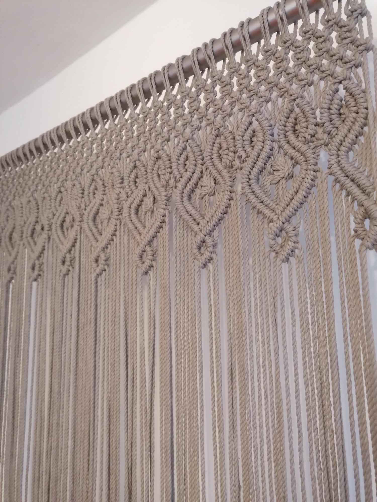 Macrame užuolaidos