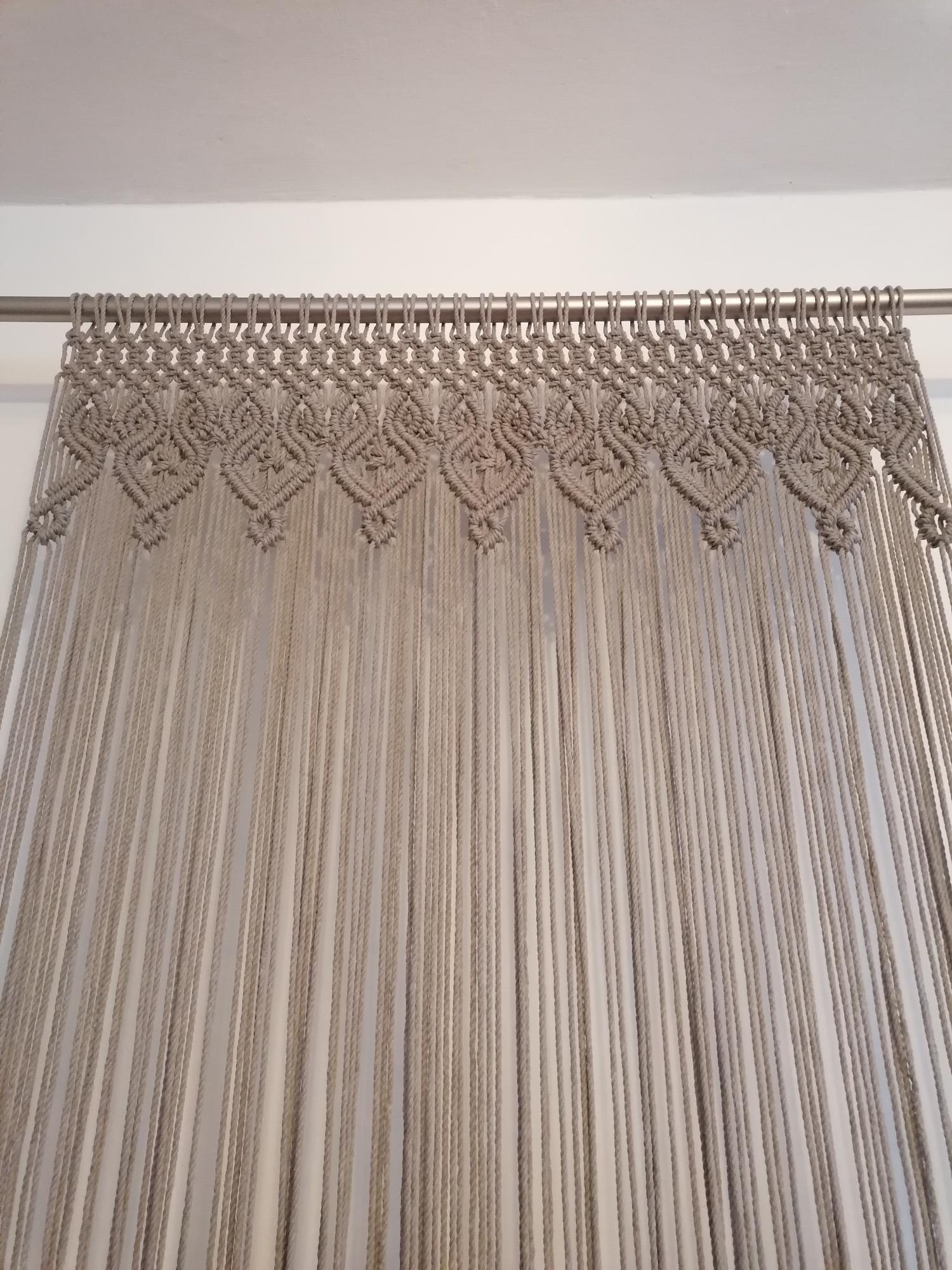 Macrame užuolaidos