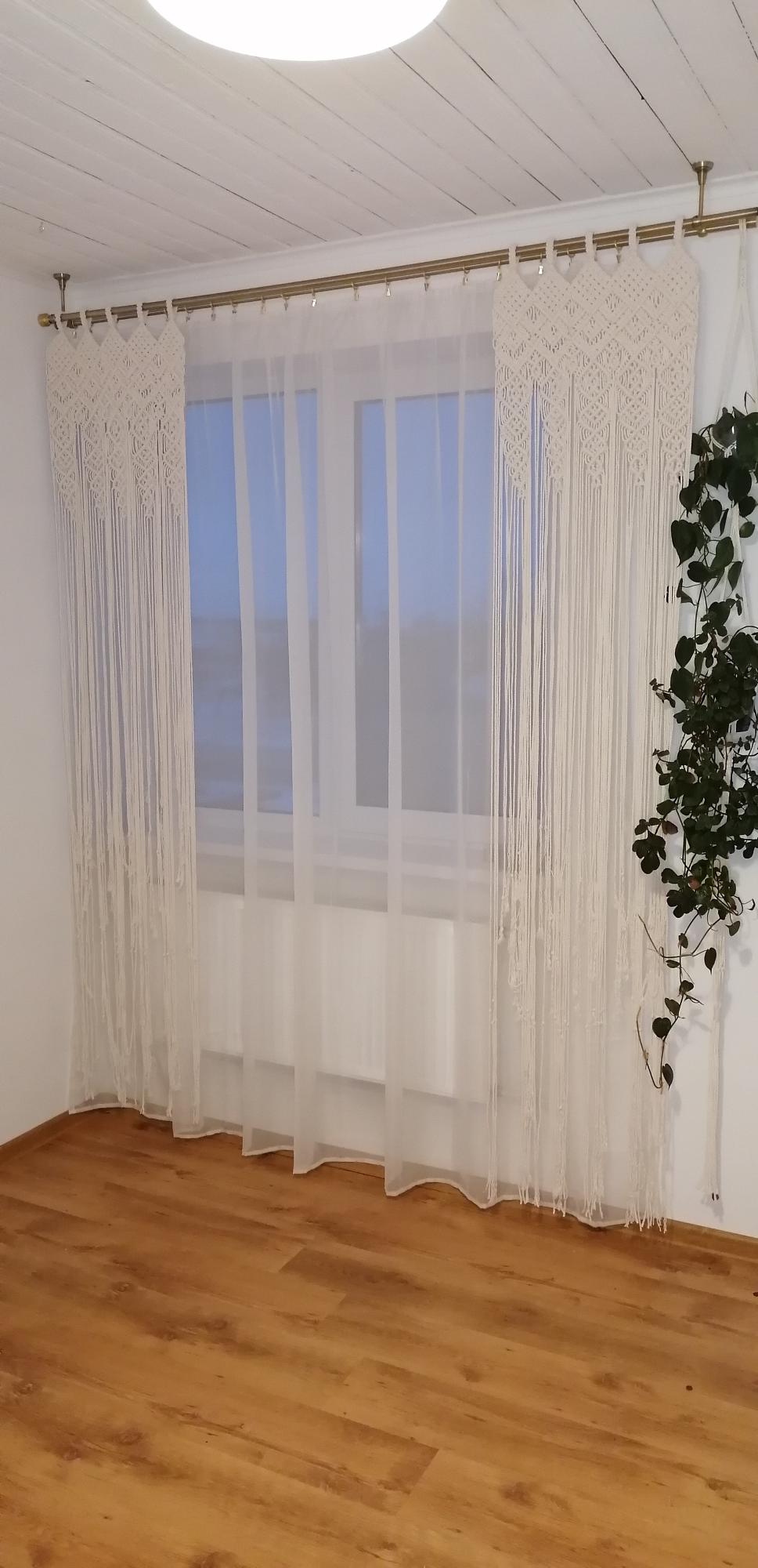 Macrame užuolaida