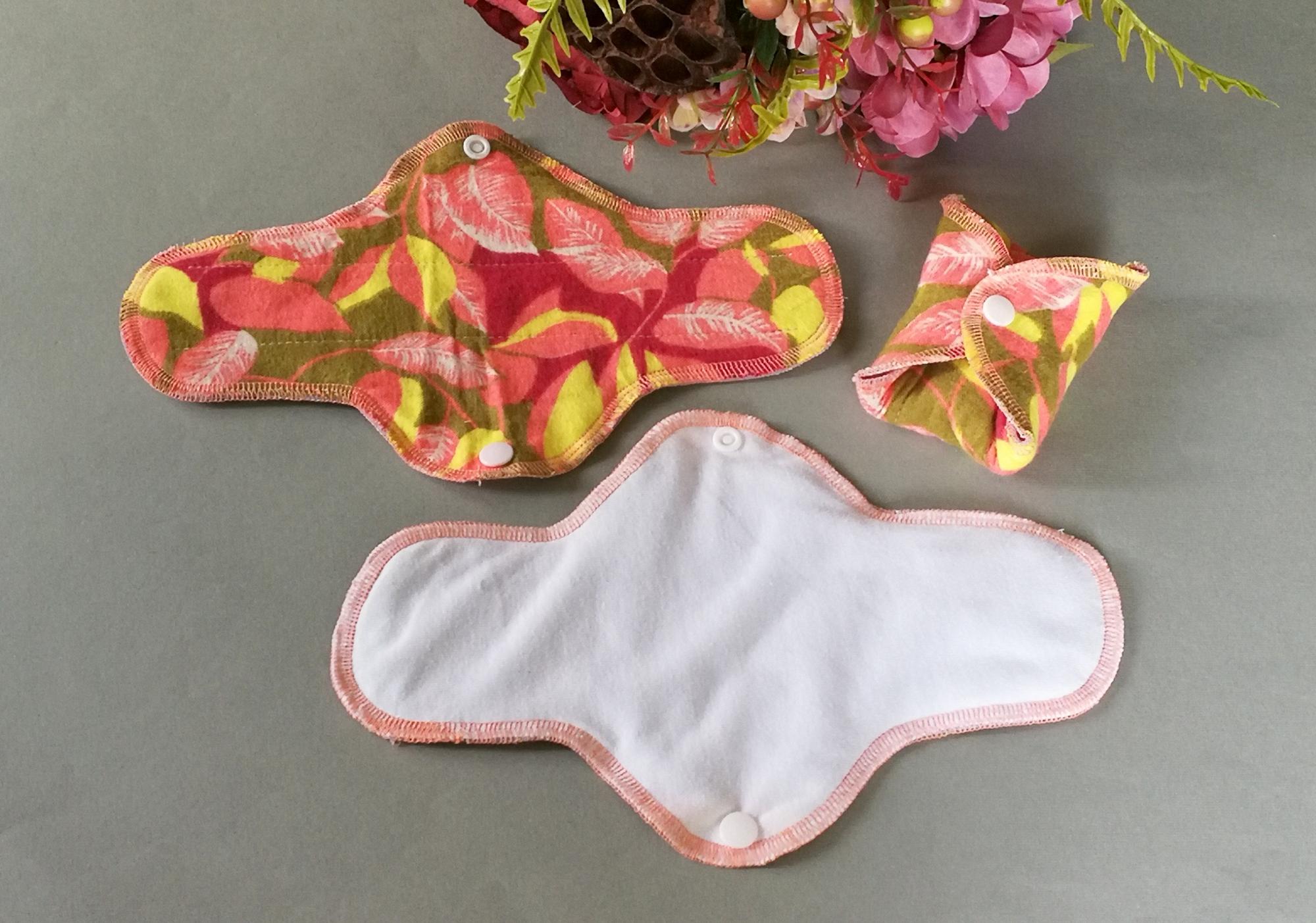 Daugkartiniai įklotai menstruacijoms „Lapai“