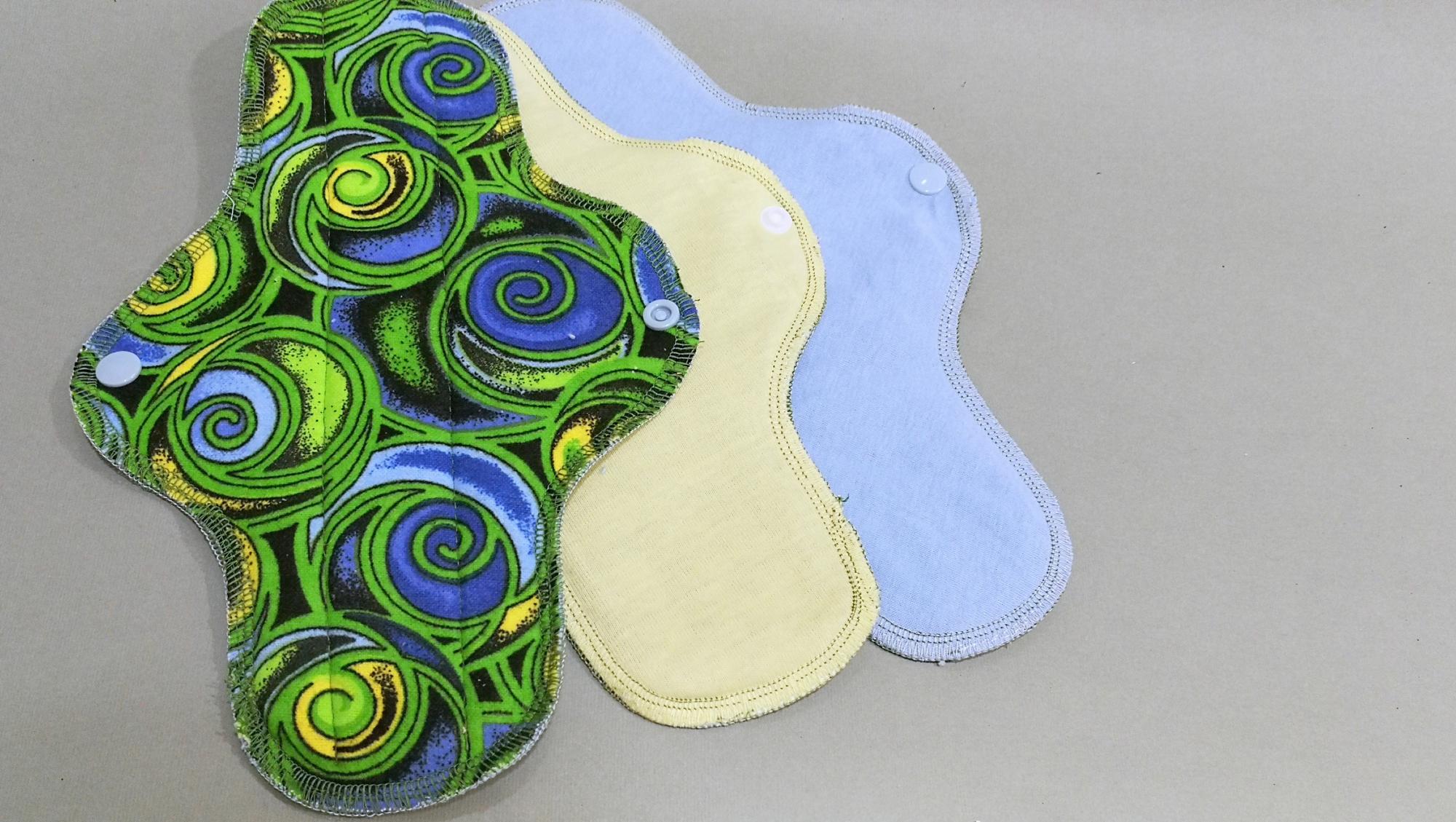 Daugkartiniai įklotai menstruacijoms „Žali vėjai“