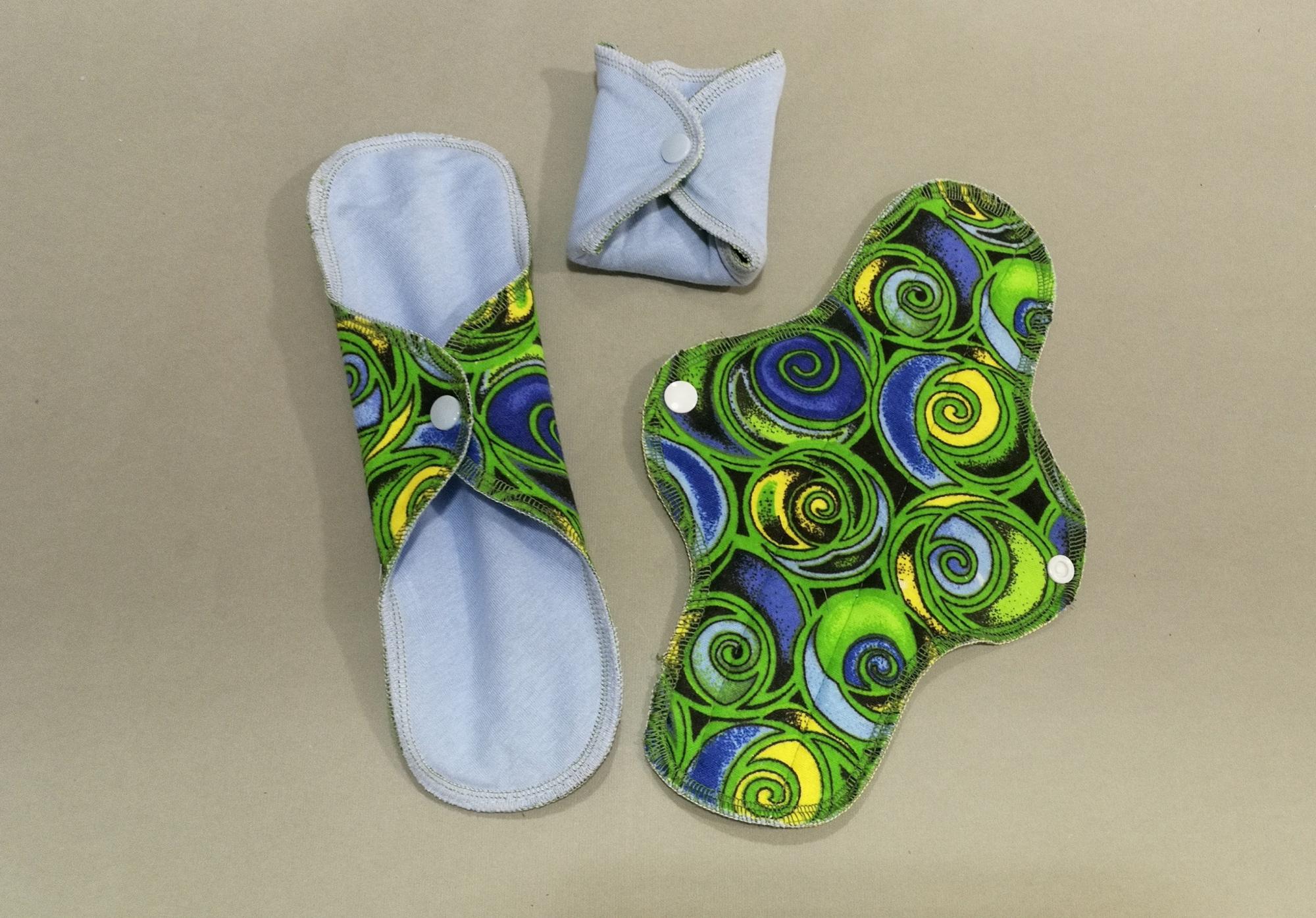 Daugkartiniai įklotai menstruacijoms „Žali vėjai“