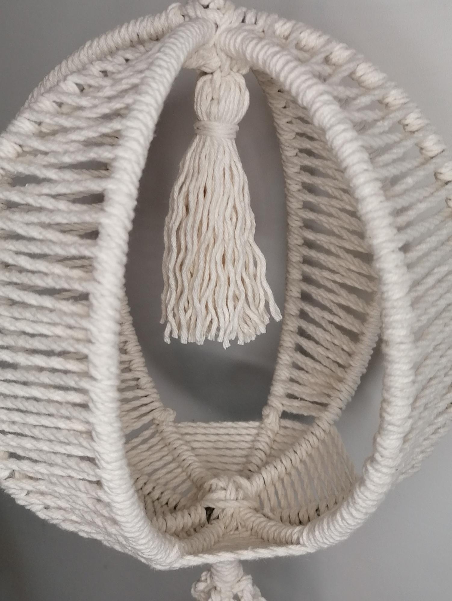 Macrame žibintas