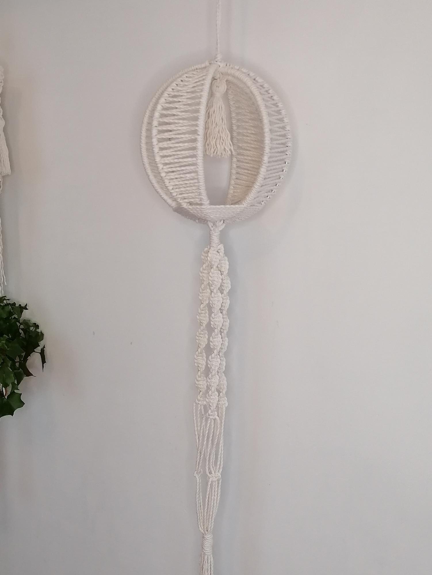Macrame žibintas