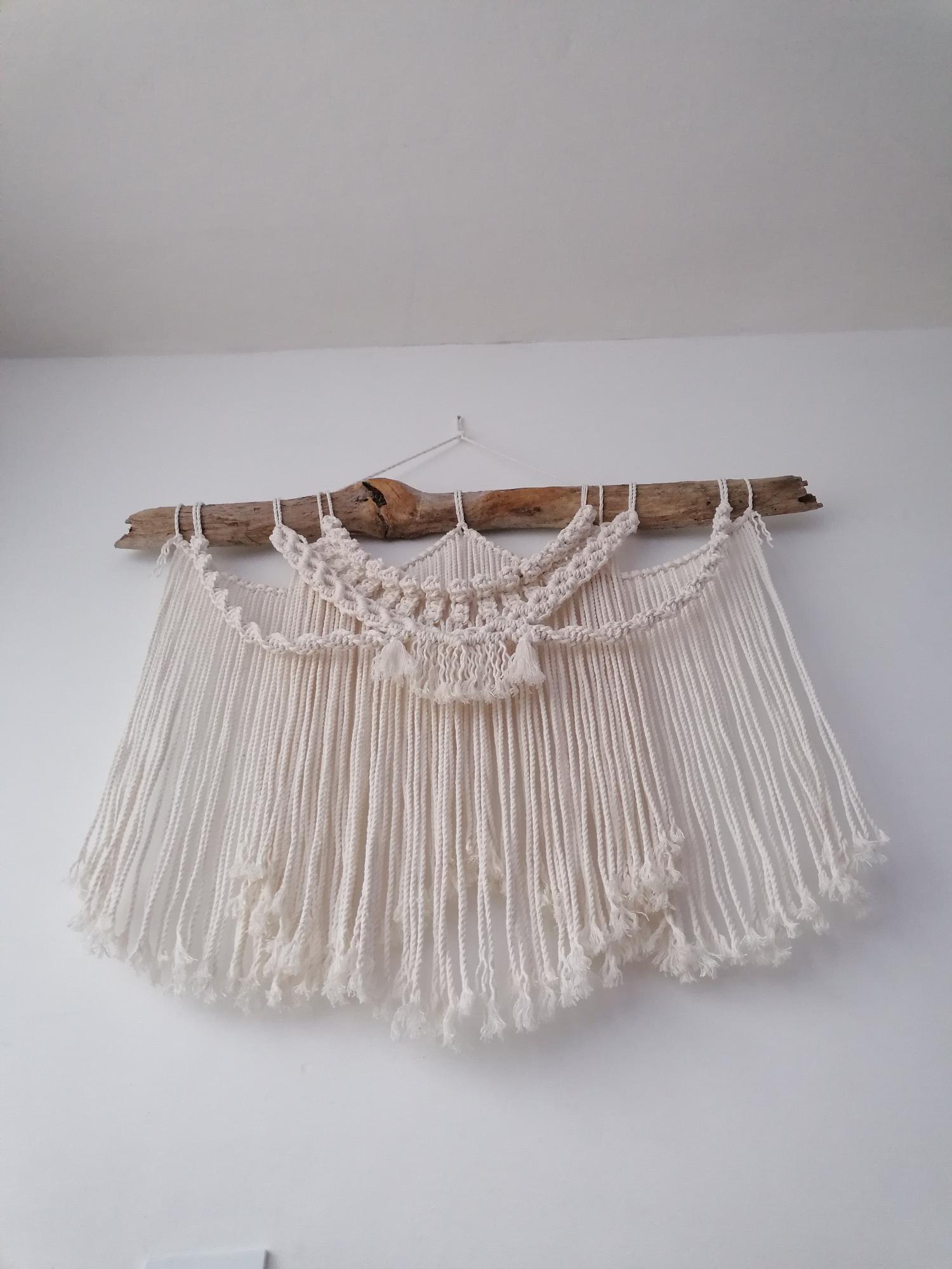 Macrame sienos dekoracija