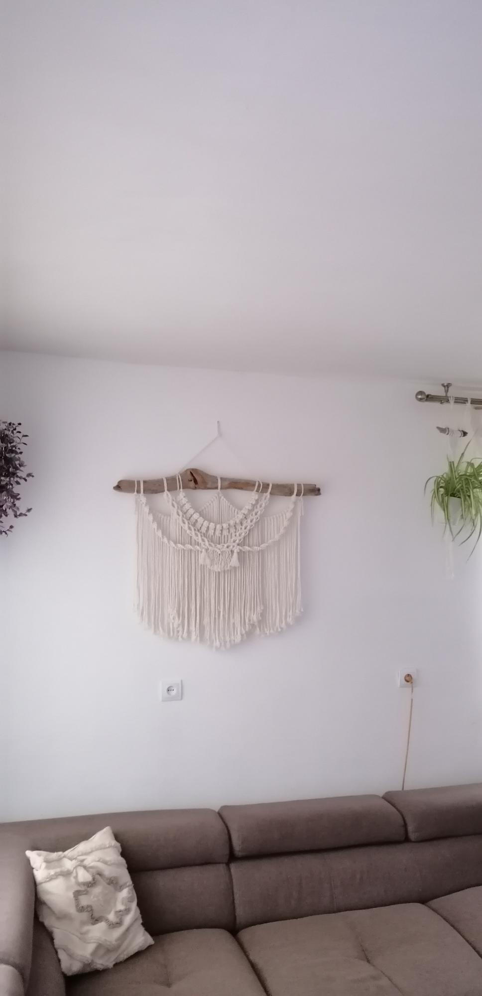 Macrame sienos dekoracija