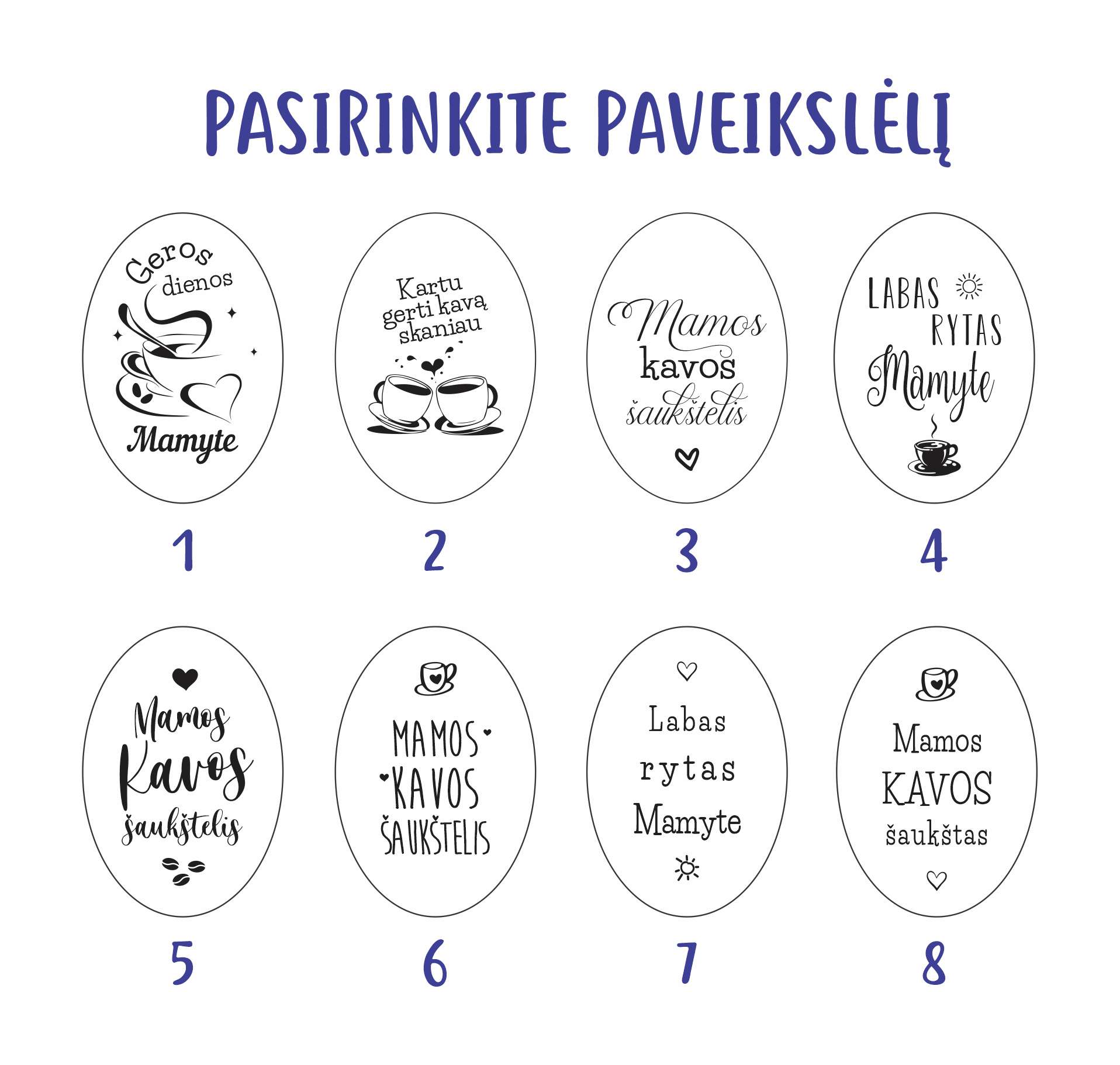 Mamos šaukštas dovanų dėžutėje