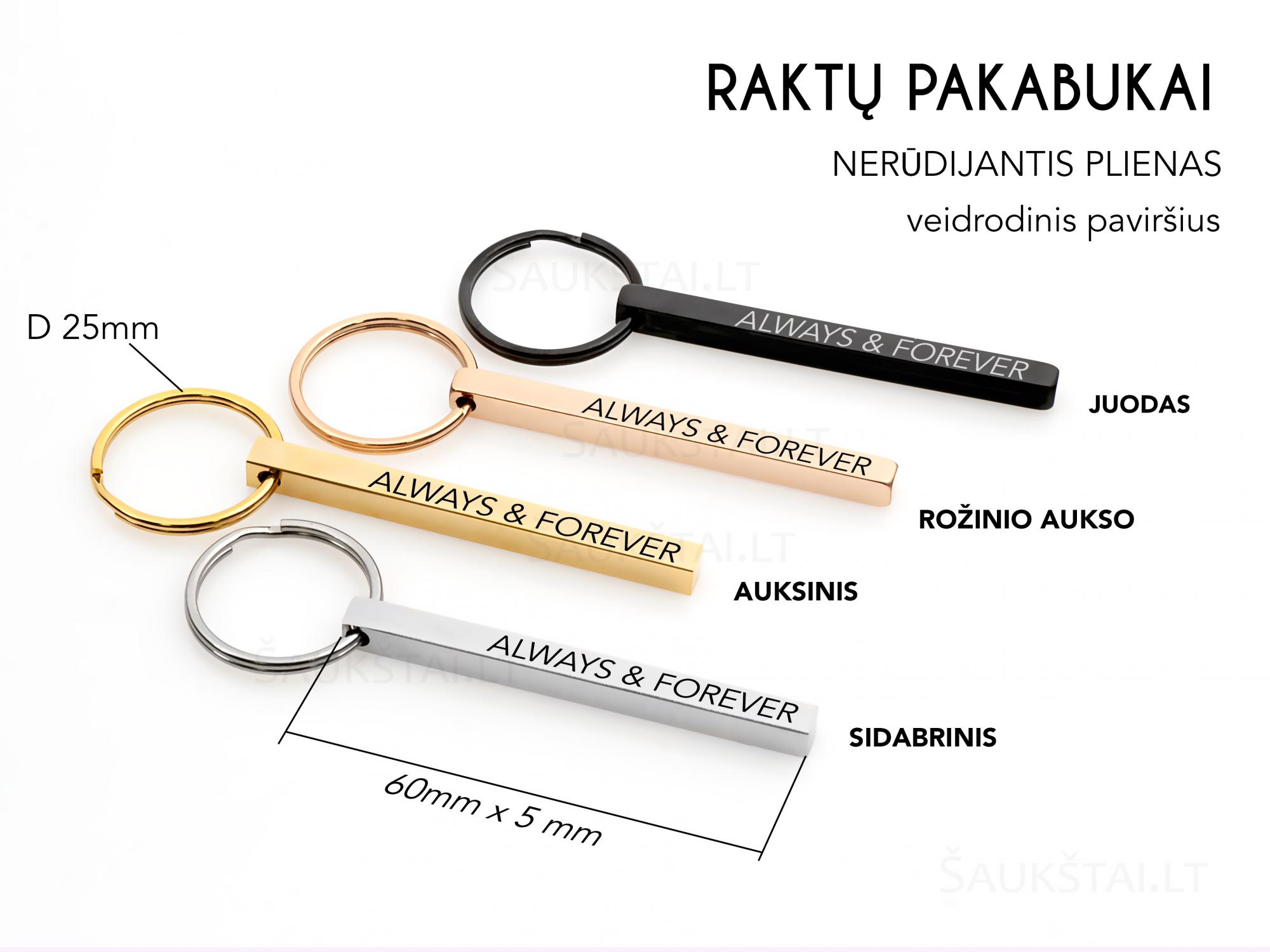 Raktų pakabukas - Ačiū Mama