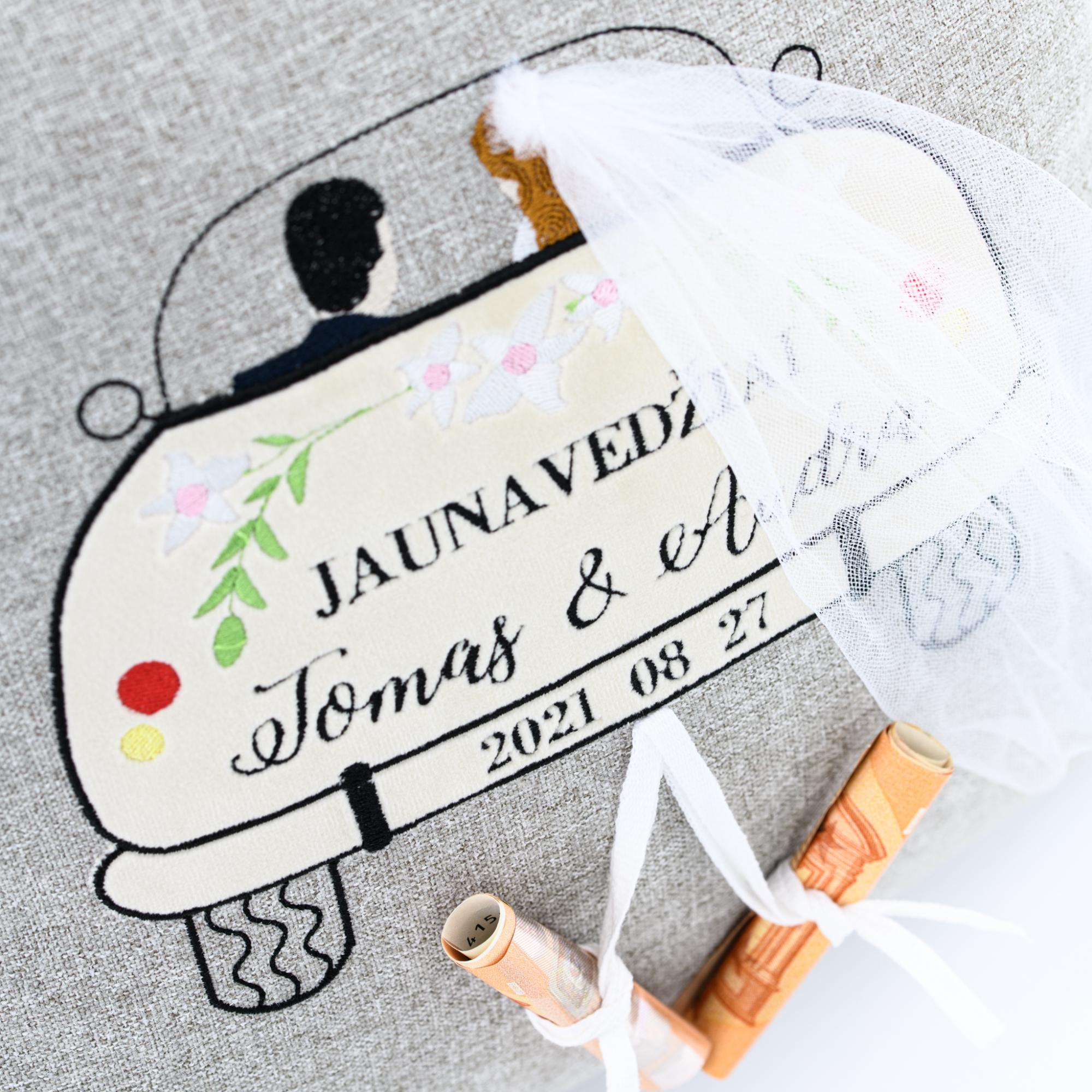 Personalizuota vestuvių dovana jauniesiems