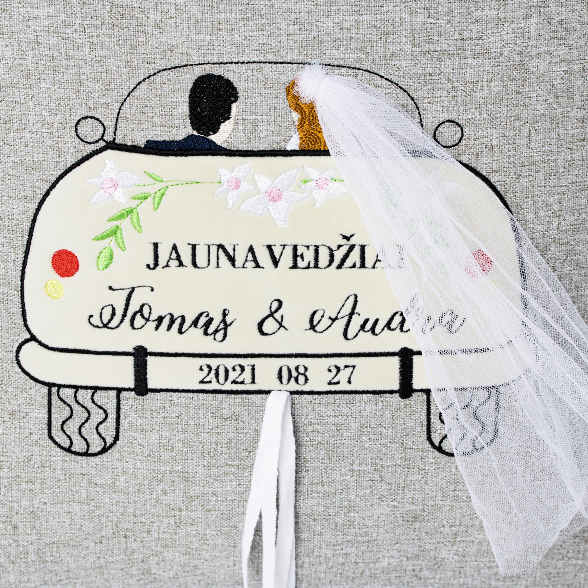 Personalizuota vestuvių dovana jauniesiems