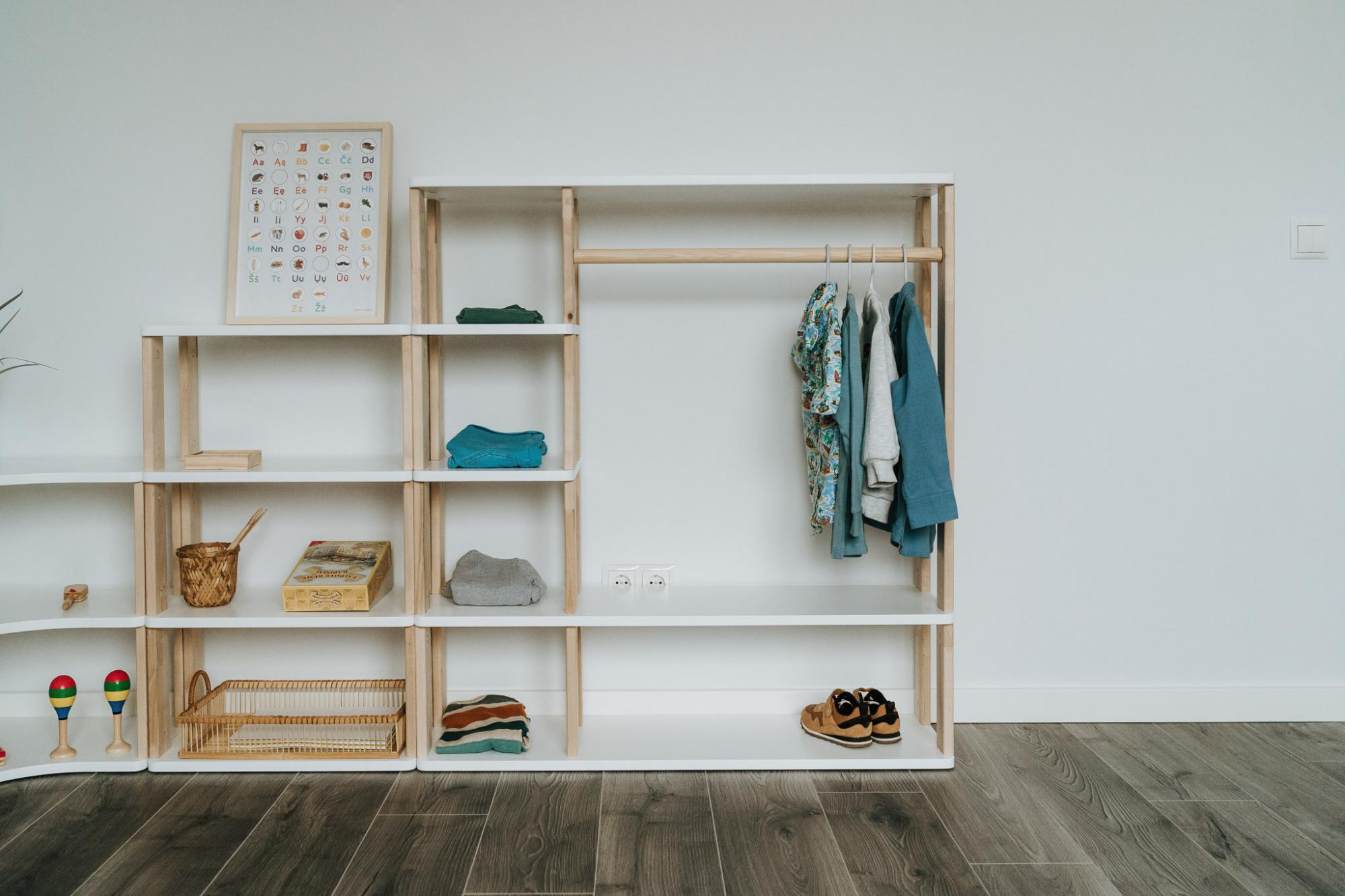 Montessori drabužinė