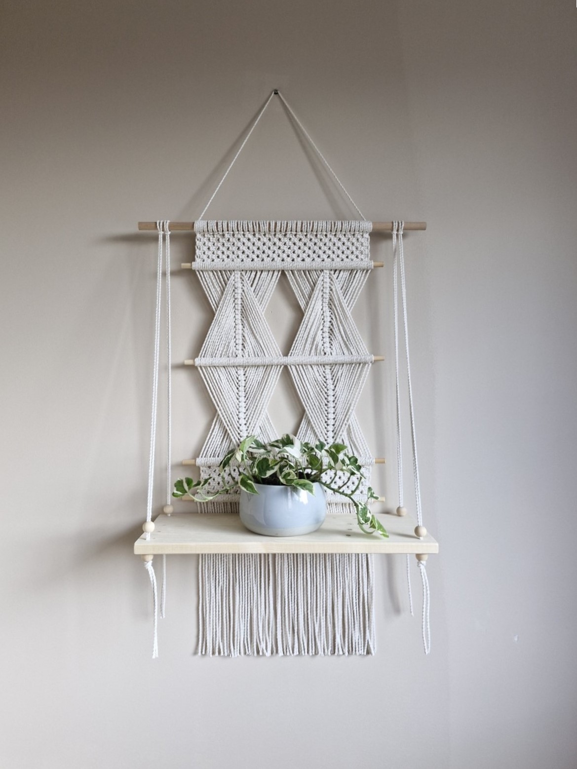 Macrame lentynelė  - Aura