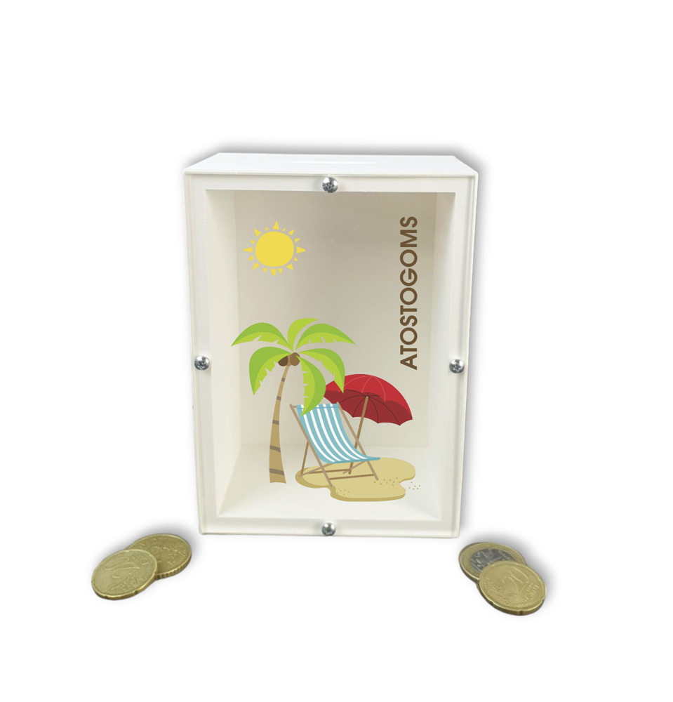 3D Taupyklė stačiakampė „Atostogoms“