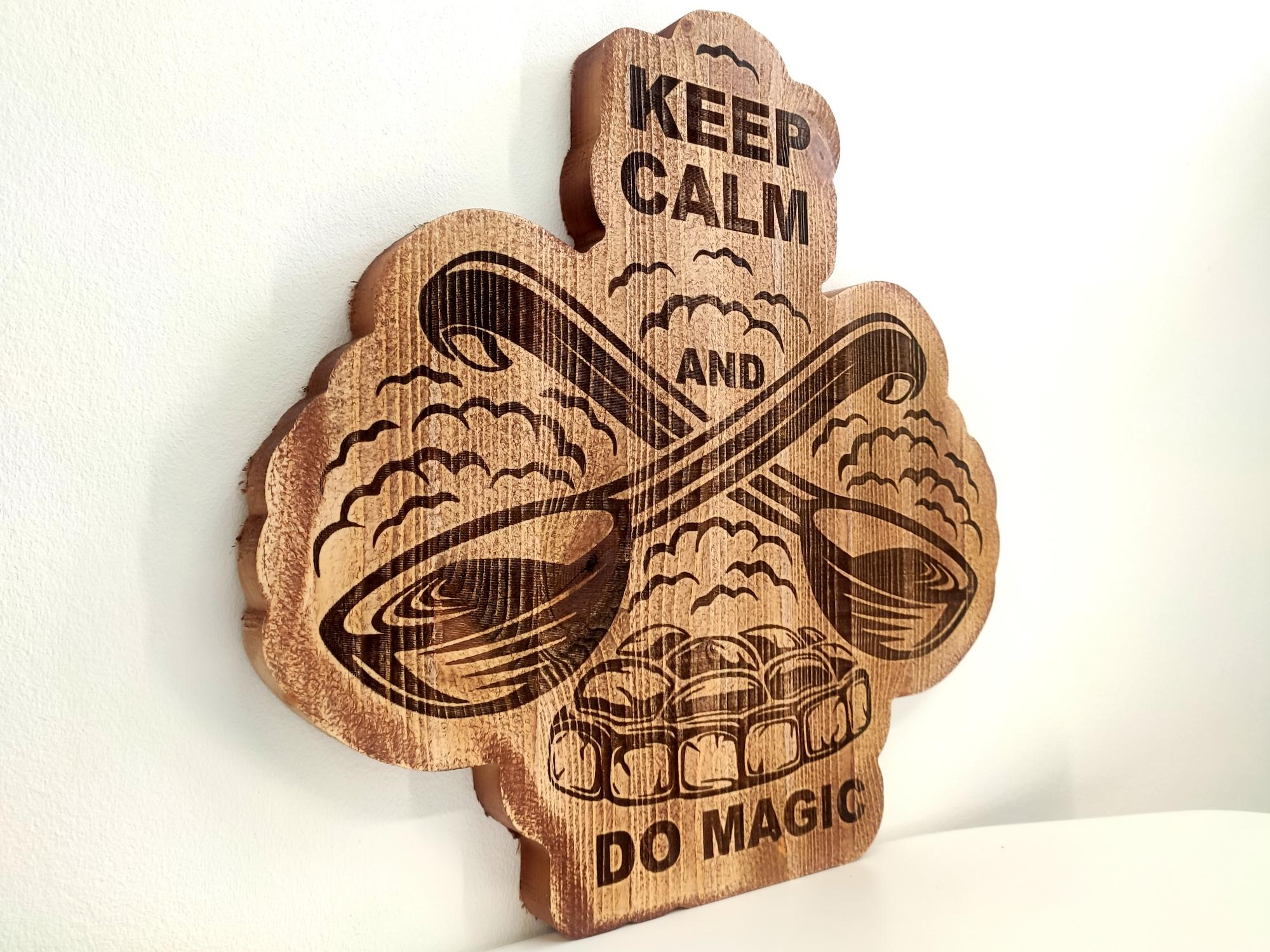 Pirties lentelė KEEP CALM AND DO MAGIC