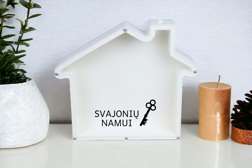 3D Taupyklė namas „Svajonių namui“
