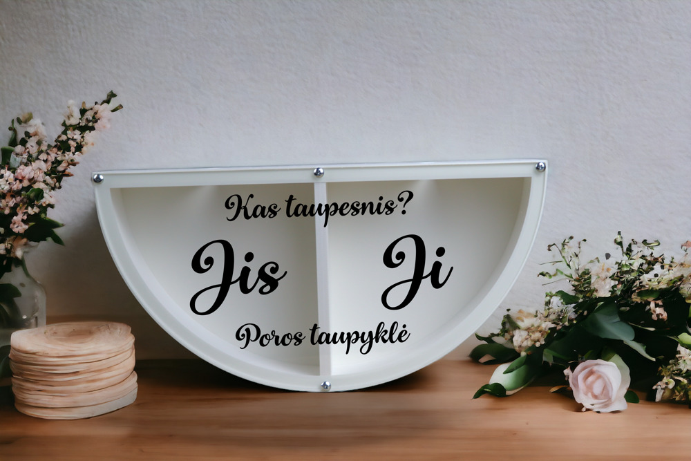 3D Taupyklė svarstyklės „Kas taupesnis“