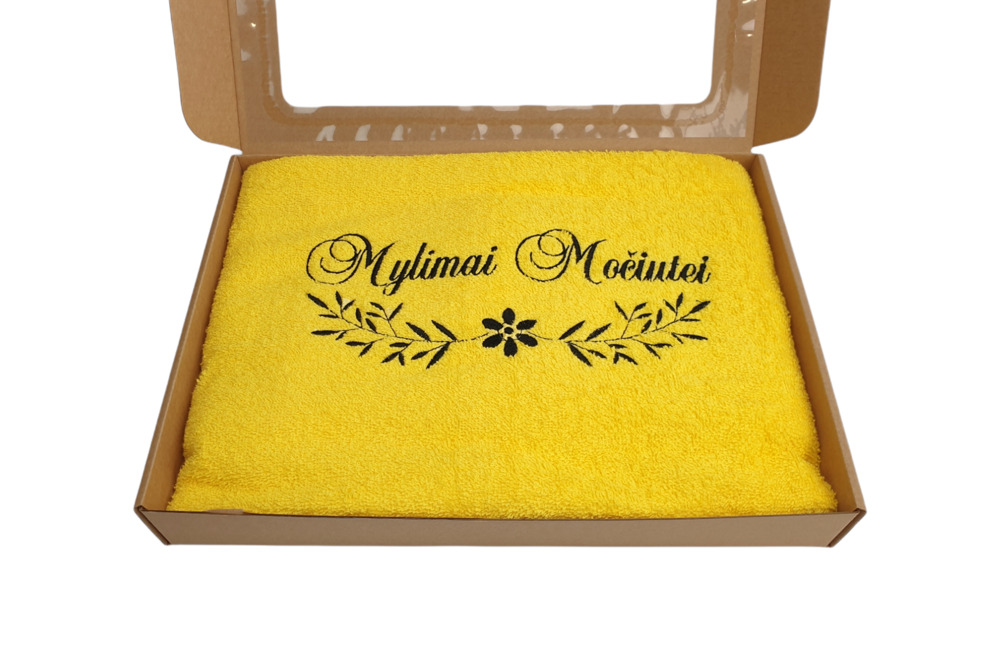 Siuvinėtas rankšluostis „Mylimai Močiutei“