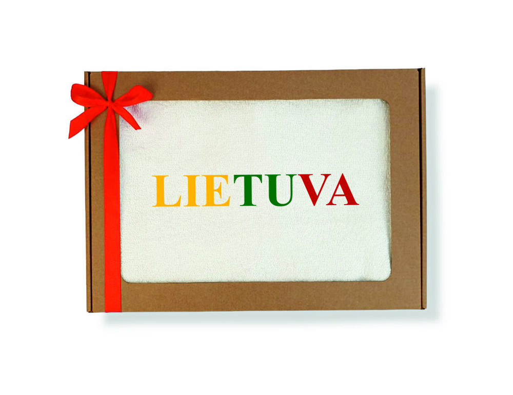 Siuvinėtas rankšluostis „LIETUVA“