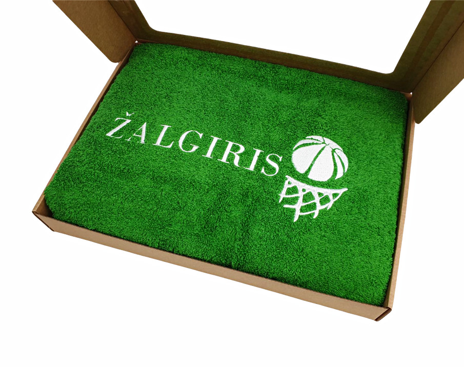 Siuvinėtas rankšluostis „ŽALGIRIS“