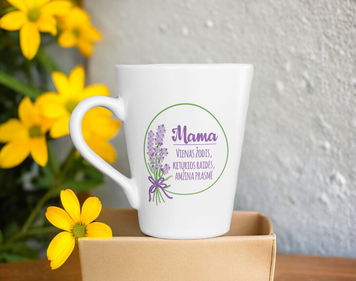 Latte puodelis „Mama“ 300ml