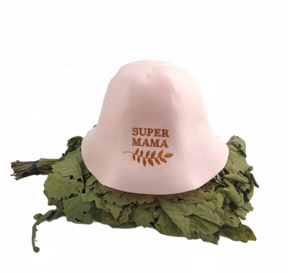 Pirties kepurė „Super Mama“