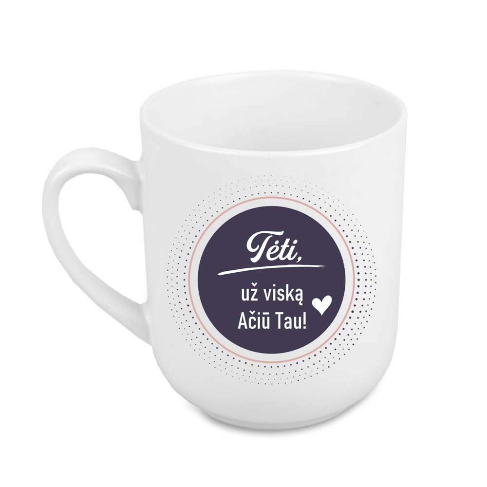 Puodelis kavai „Tėti, už viską Ačiū Tau“ (290ml)
