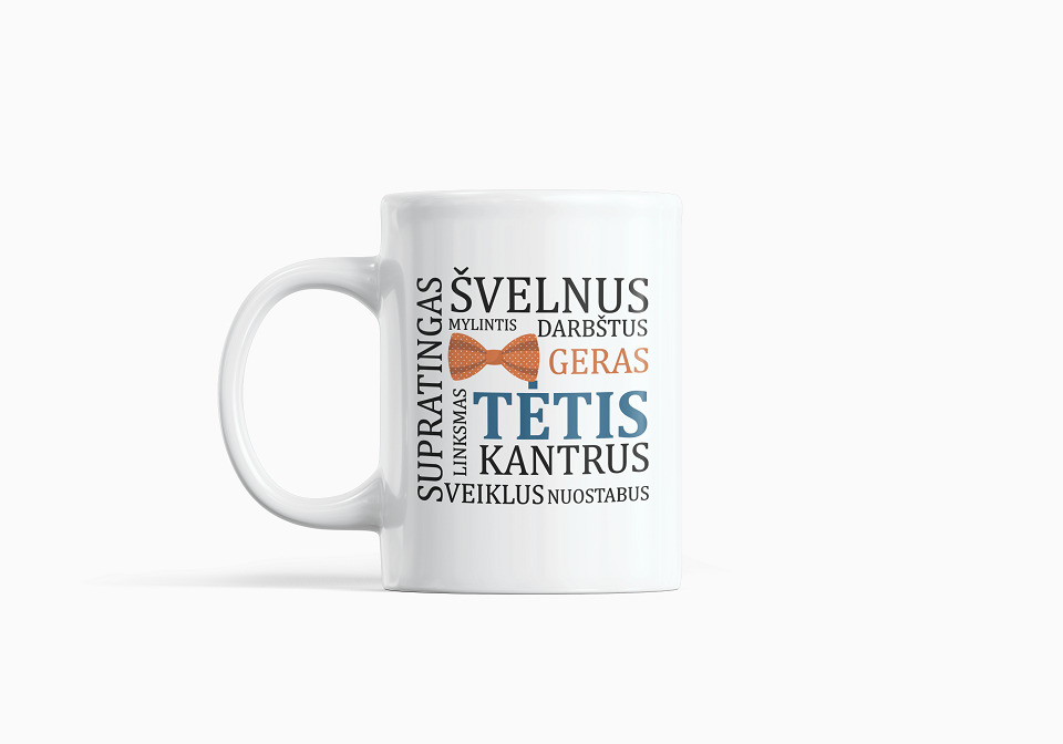Standartinis puodelis „TĖTIS“