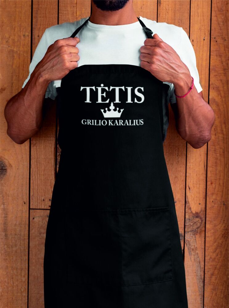 Prijuostė „Tėtis griliaus karalius“