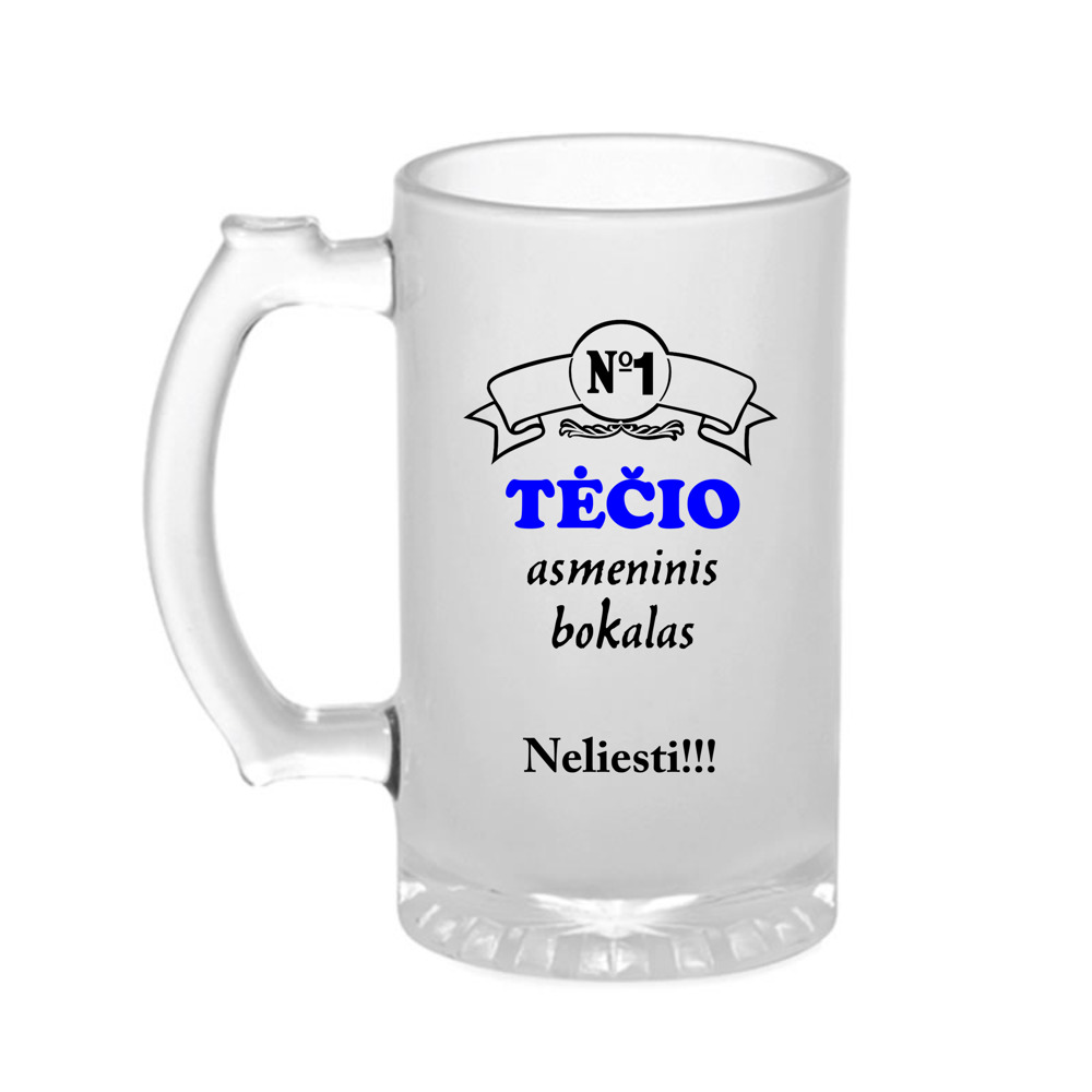 Bokalas „Tėčio asmeninis“