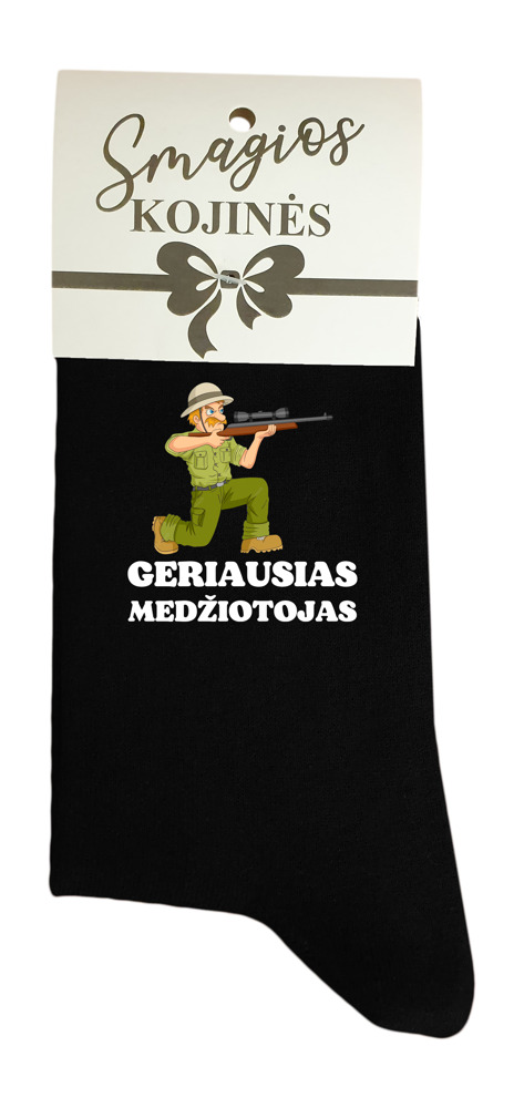 Vyriškos kojinės „Geriausias medžiotojas“