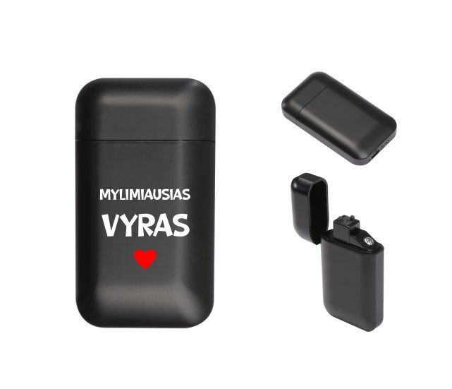 Pakraunamas USB žiebtuvėlis „Mylimiausias vyras“