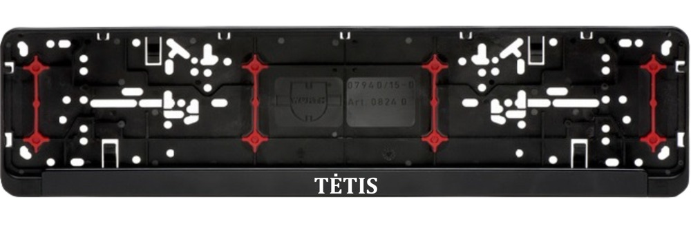 Valstybinių numerių rėmeliai „TĖTIS“