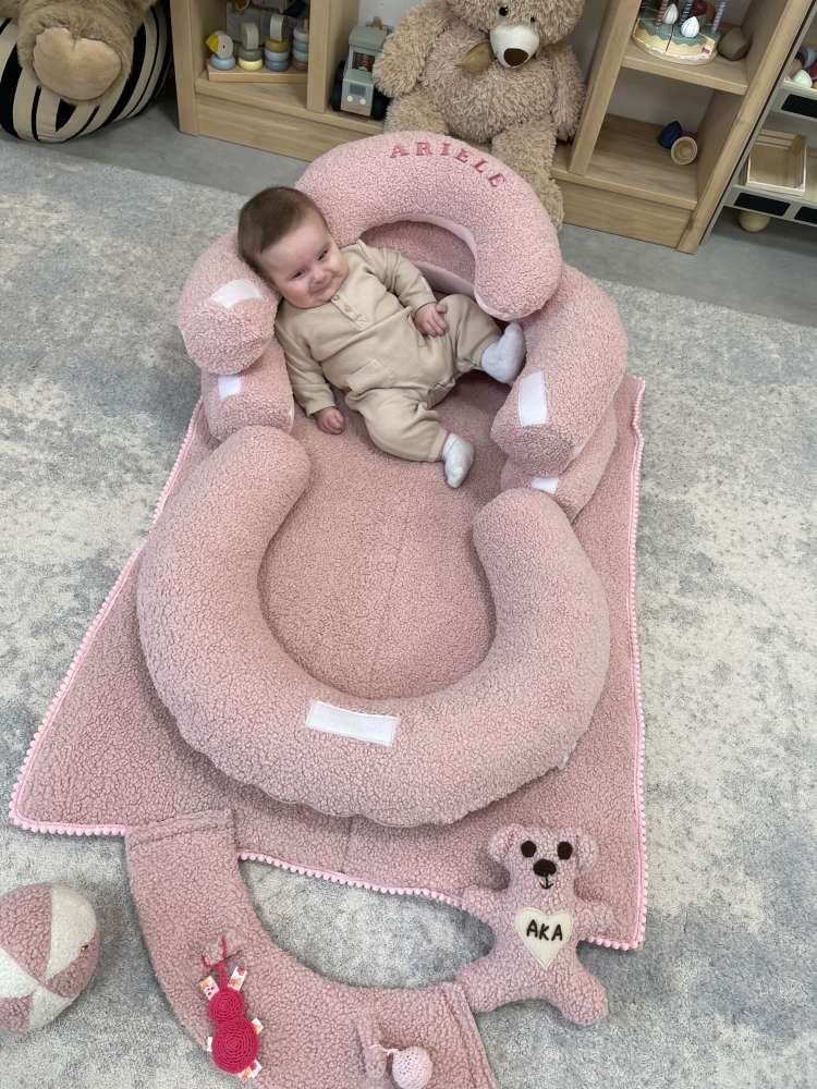 SĖDINUKAS Transformeris ,,TEDDY PINK ,,