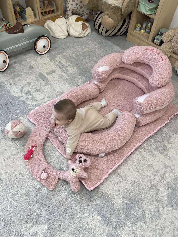 SĖDINUKAS Transformeris ,,TEDDY PINK ,,