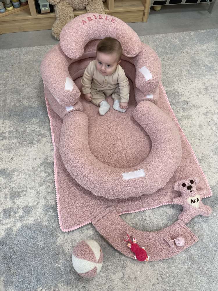 SĖDINUKAS Transformeris ,,TEDDY PINK ,,