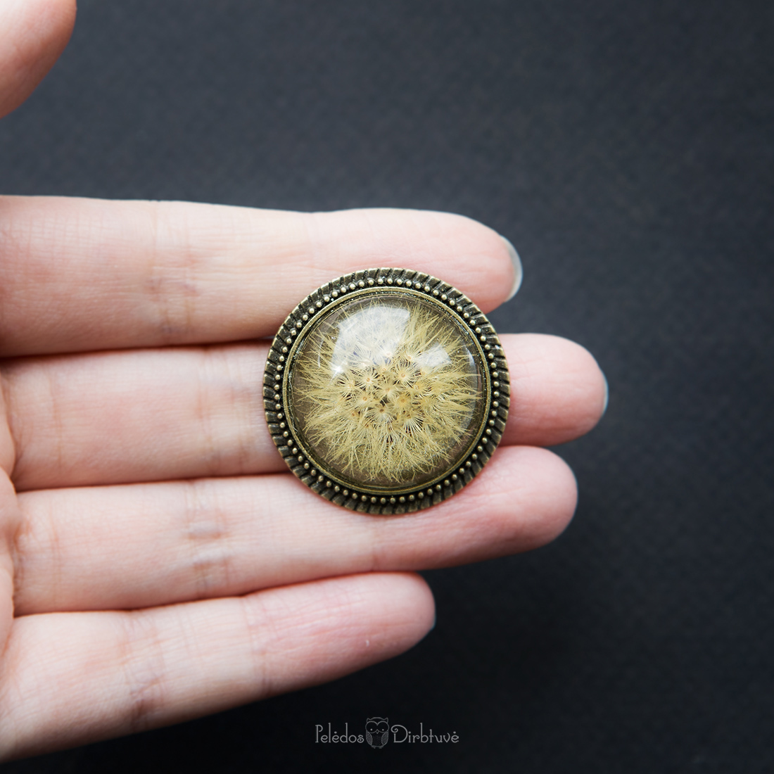 Apvali sagė „Pajūrio Mėnulis“ (32mm)